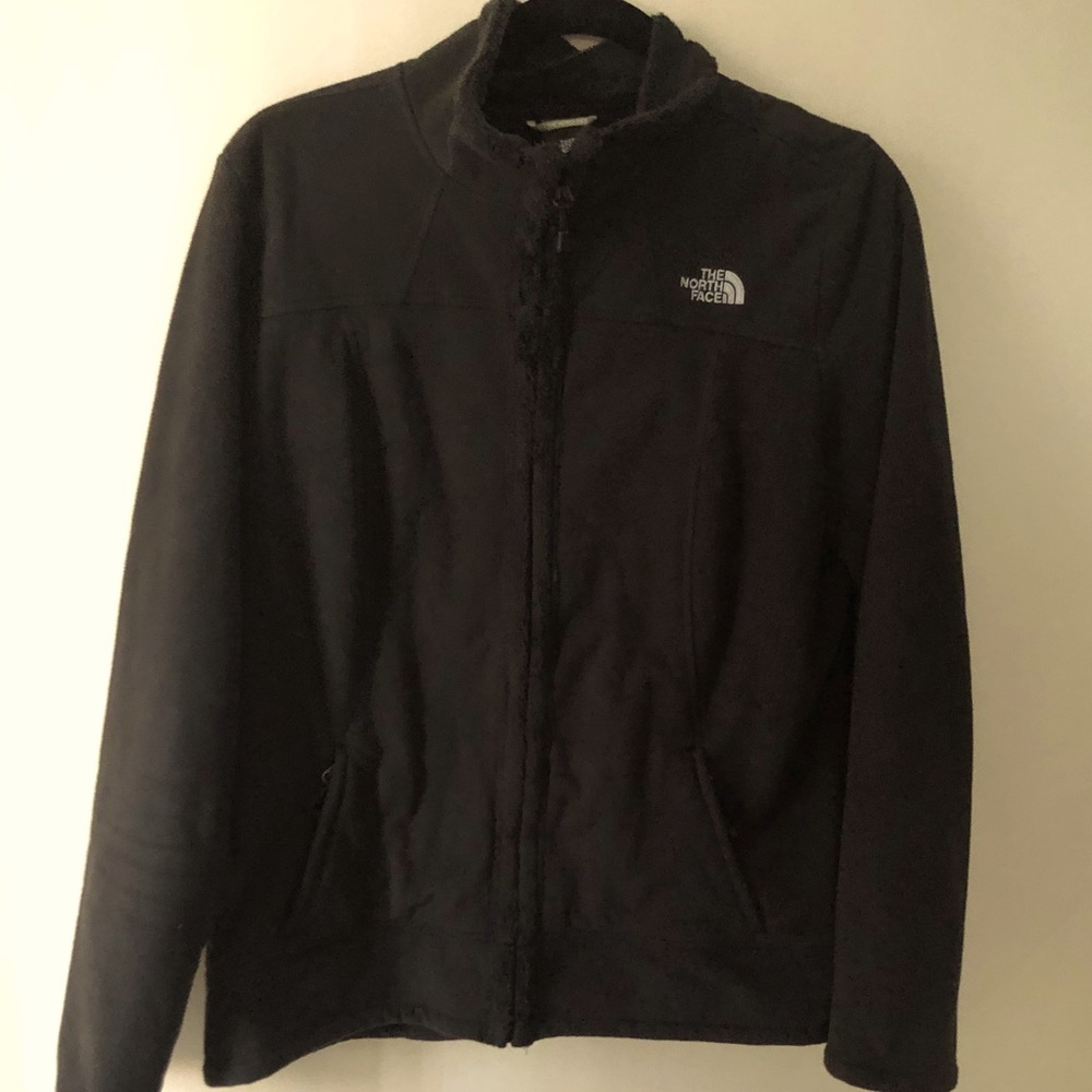 North face full zip back jacket
